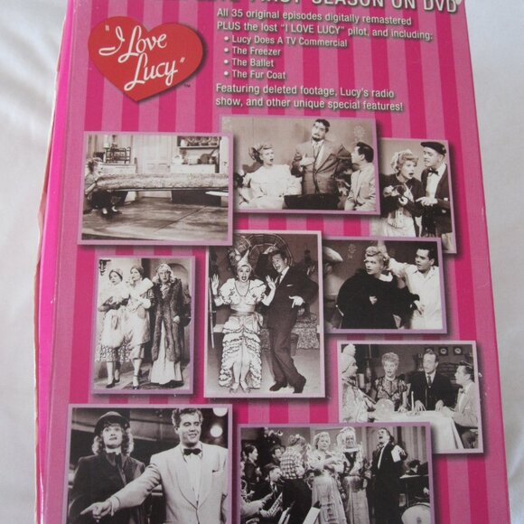 DVD TV Series Set: I Love Lucy- complete 1st Season, all NEW / Sealed - Picture 3 of 4
